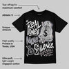 Leather Curb Sneakers White Anthracite DopeSkill T-Shirt Real Ones Move In Silence Graphic