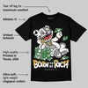 Max 96 Varsity Maize DopeSkill T-Shirt Born To Be Rich Graphic