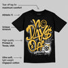 9060 Varsity Gold DopeSkill T-Shirt No Days Off Graphic