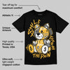 9060 Varsity Gold DopeSkill T-Shirt Smile Through The Pain Graphic