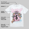 Paw Print Pink Foam 1s DopeSkill T-Shirt Money Bag Coming Up Graphic