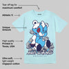 Dunk Glacier Blue DopeSkill Chambray T-shirt MOMM Bear Graphic