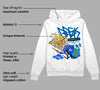 Royal Blue Collection DopeSkill Hoodie Sweatshirt Break Through Graphic