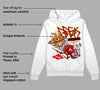 Red Cement 4S DopeSkill Hoodie Sweatshirt Break Through Graphic