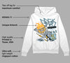 Blue Grey 13s DopeSkill Hoodie Sweatshirt Break Through Graphic