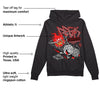 AJ Spizike Bred DopeSkill Hoodie Sweatshirt Break Through Graphic