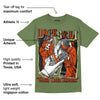 Olive Collection DopeSkill Olive T-shirt Gotta Lotta Means Graphic