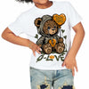 Max 90 Neutral Olive DopeSkill Toddler Kids T-shirt Broken Bear Graphic