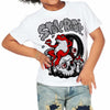 Panda White Black Dunk DopeSkill Toddler Kids T-shirt Stay Busy Graphic