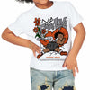 Georgia Peach 3s DopeSkill Toddler Kids T-shirt No Fake Love Graphic