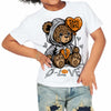 Dunk Cool Grey DopeSkill Toddler Kids T-shirt Broken Bear Graphic