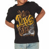 Metallic Gold 1s DopeSkill Toddler Kids T-shirt No Days Off Graphic