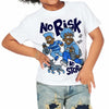 University Blue Collection DopeSkill Toddler Kids T-shirt No Risk No Story Graphic