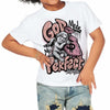 Legend Pink 11s DopeSkill Toddler Kids T-shirt God Made Me Perfect Graphic