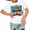 Green Glow 1s DopeSkill Toddler Kids T-shirt Homie Don't Play That Graphic