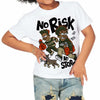 Olive Collection DopeSkill Toddler Kids T-shirt No Risk No Story Graphic