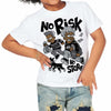 Fear 4s DopeSkill Toddler Kids T-shirt No Risk No Story Graphic