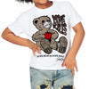 Latte 1s DopeSkill Toddler Kids T-shirt Love Kills Graphic