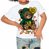 Green Collection DopeSkill Toddler Kids T-shirt Broken Bear Graphic