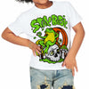 Neon Green Collection DopeSkill Toddler Kids T-shirt Stay Busy Graphic