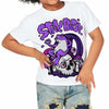 PURPLE Collection DopeSkill Toddler Kids T-shirt Stay Busy Graphic