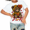 Citrus 7s DopeSkill Toddler Kids T-shirt Broken Bear Graphic