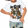 Olive 5s DopeSkill Toddler Kids T-shirt No Risk No Story Graphic