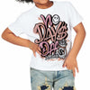 Legend Pink 11s DopeSkill Toddler Kids T-shirt No Days Off Graphic