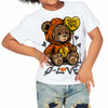 Fear Pack 3s DopeSkill Toddler Kids T-shirt Broken Bear Graphic