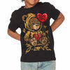 Pearl 6s DopeSkill Toddler Kids T-shirt Broken Bear Graphic