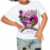 Triple Pink Dunk DopeSkill Toddler Kids T-shirt No Fake Love Graphic