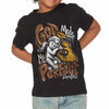 Metallic Gold 1s DopeSkill Toddler Kids T-shirt God Made Me Perfect Graphic