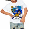 Royal Blue Collection DopeSkill Toddler Kids T-shirt No Fake Love Graphic