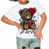 Stealth 14s DopeSkill Toddler Kids T-shirt Broken Bear Graphic