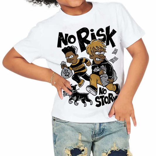 Gratitude 11s DopeSkill Toddler Kids T-shirt No Risk No Story Graphic