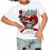 Cherry 12s DopeSkill Toddler Kids T-shirt No Fake Love Graphic