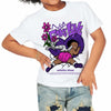 PURPLE Collection DopeSkill Toddler Kids T-shirt No Fake Love Graphic