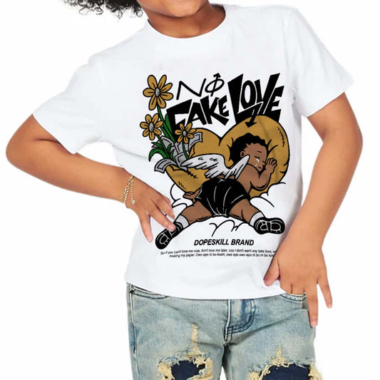 Gratitude 11s DopeSkill Toddler Kids T-shirt No Fake Love Graphic