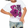 Hyper Violet 4s DopeSkill Toddler Kids T-shirt Love Kills Graphic