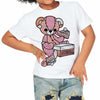 Legend Pink 11s DopeSkill Toddler Kids T-shirt Sneakerhead BEAR Graphic