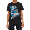 Military Blue 4s DopeSkill Toddler Kids T-shirt Sneakerhead BEAR Graphic