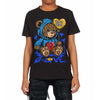 Royal Blue Collection DopeSkill Toddler Kids T-shirt Broken Bear Graphic