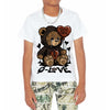 Mocha 1s DopeSkill Toddler Kids T-shirt Broken Bear Graphic