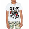 White Thunder 4s DopeSkill Toddler Kids T-shirt No Risk No Story Graphic