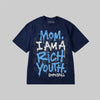 Mom, I Am A Rich Youth DopeSkill Premium T-shirt Streetwear - navy