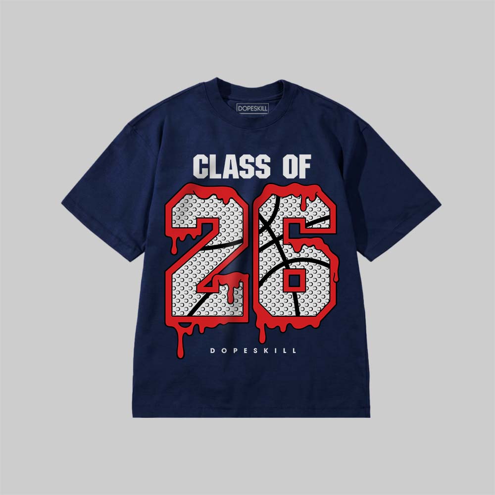 26 Drip DopeSkill Premium T-shirt Streetwear - Navy