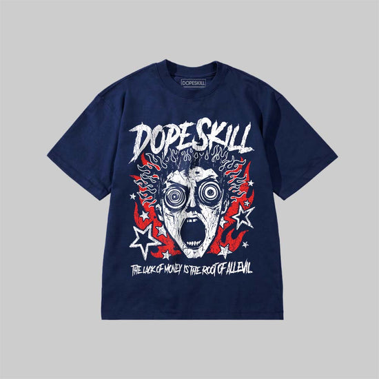 Root of Evil DopeSkill Premium T-shirt Streetwear - Navy