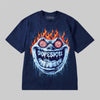 Hellfire DopeSkill Premium T-shirt Streetwear - Navy