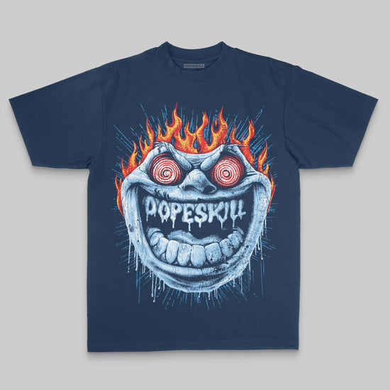 Hellfire DopeSkill Premium T-shirt Streetwear - Navy
