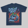 Ease My Mind DopeSkill Premium T-shirt Streetwear - Navy